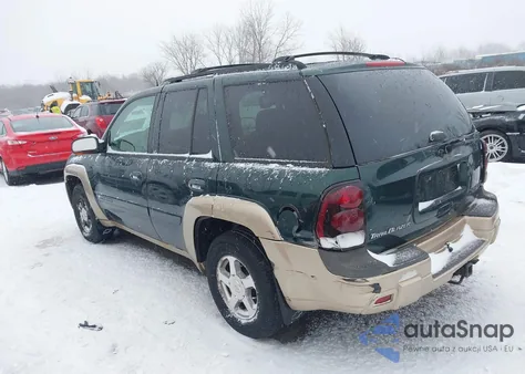 2004 Chevrolet Trailblazer Lt из США, поврежденный, VIN 1GNDT13S842183368